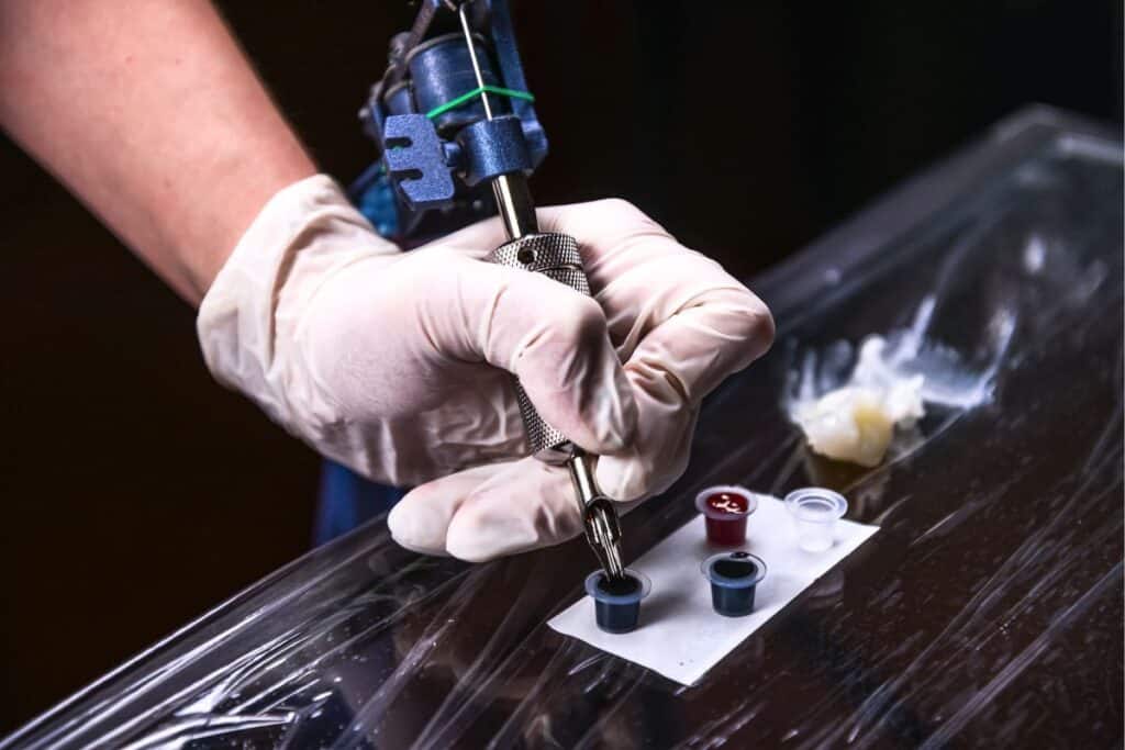 She tattooed her boyfriend’s name on her forehead