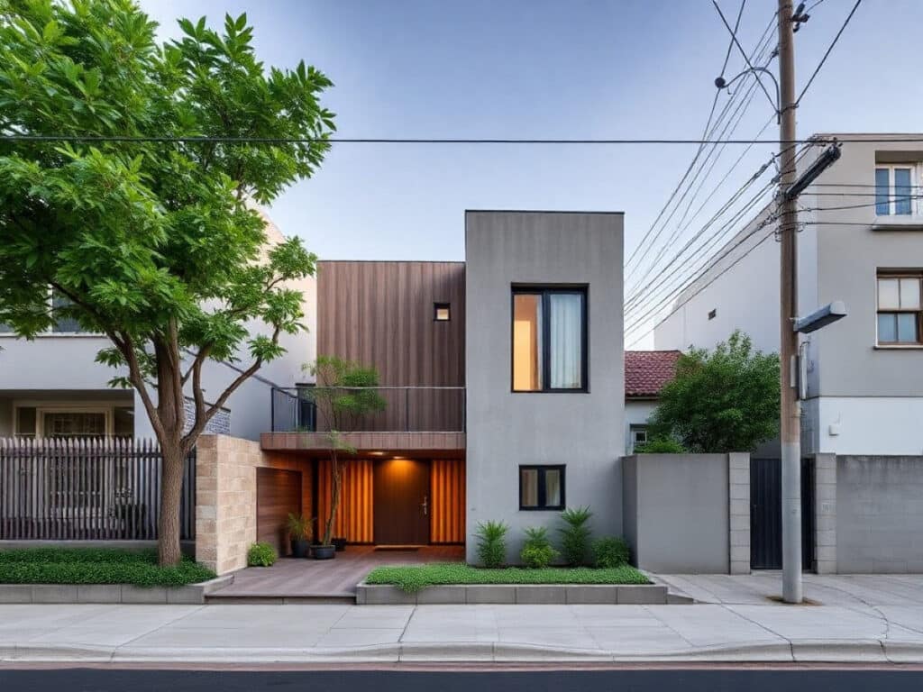 An Urban Home That Spans Only 13 Feet Wide in São Paulo, Brazil