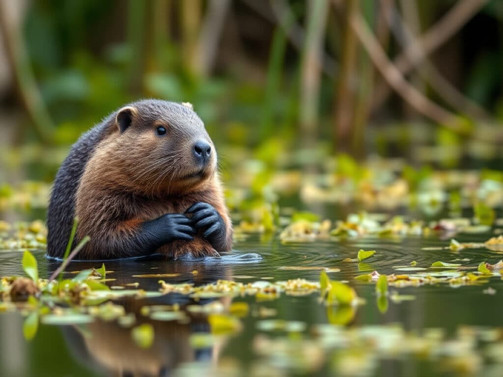 Les castors permettent de stocker dix fois plus de CO₂ dans les zones humides