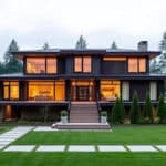 A Layered Modern Farmhouse Takes Shape in North Vancouver