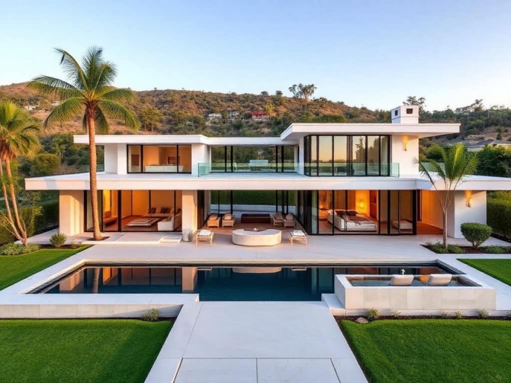 A Modernist Pedigree Preserved by Studio OSKLO in This Trousdale Estate Home
