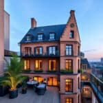 Holzrausch Extends a Wilhelminian-Era Frankfurt Penthouse