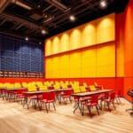 studio vapore Turns Up the Color in its Music Classrooms