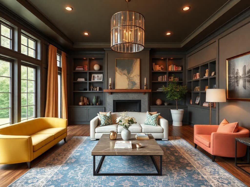 This Long Island Home Offers a Chromatic Counterpoint to Quiet Luxury