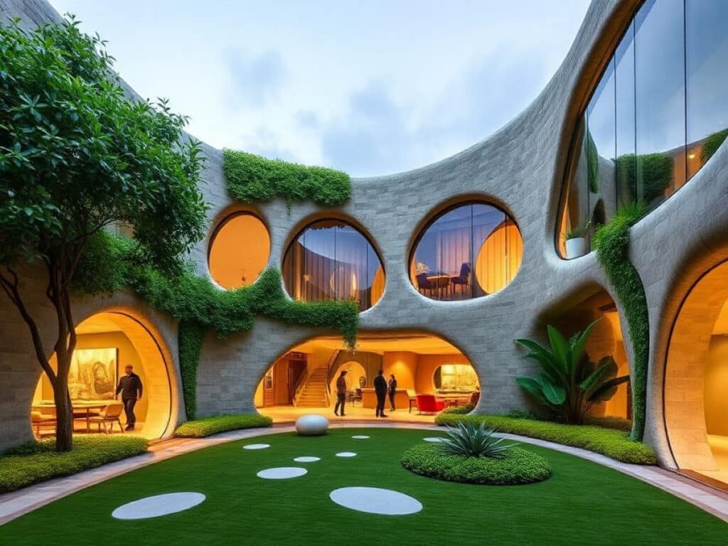 This Sales Gallery in India Takes Cues From Organic Forms