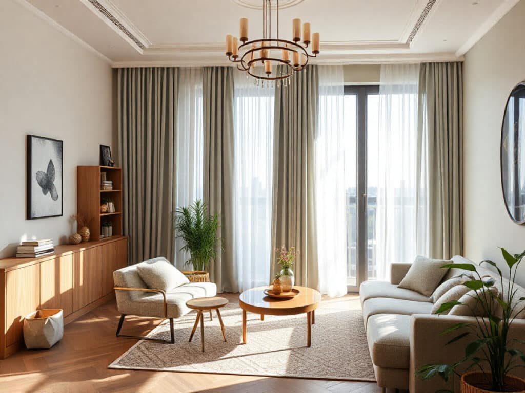 An Almaty Apartment Composed in Sage, Sunlight, and Serendipity