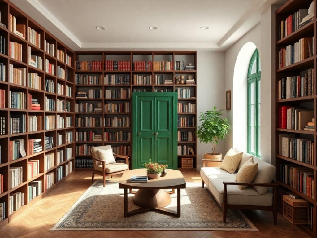 The Titular Green Box at the Heart of This Greek Home