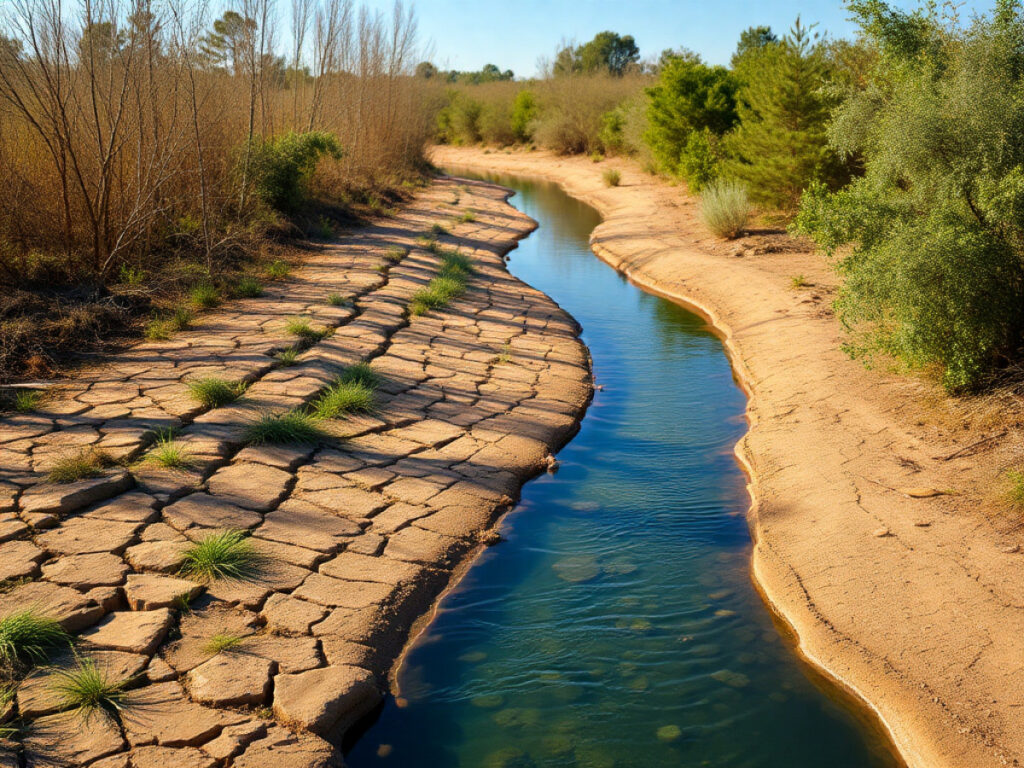 Sécheresse : un quart des petits cours d’eau sont à sec en France