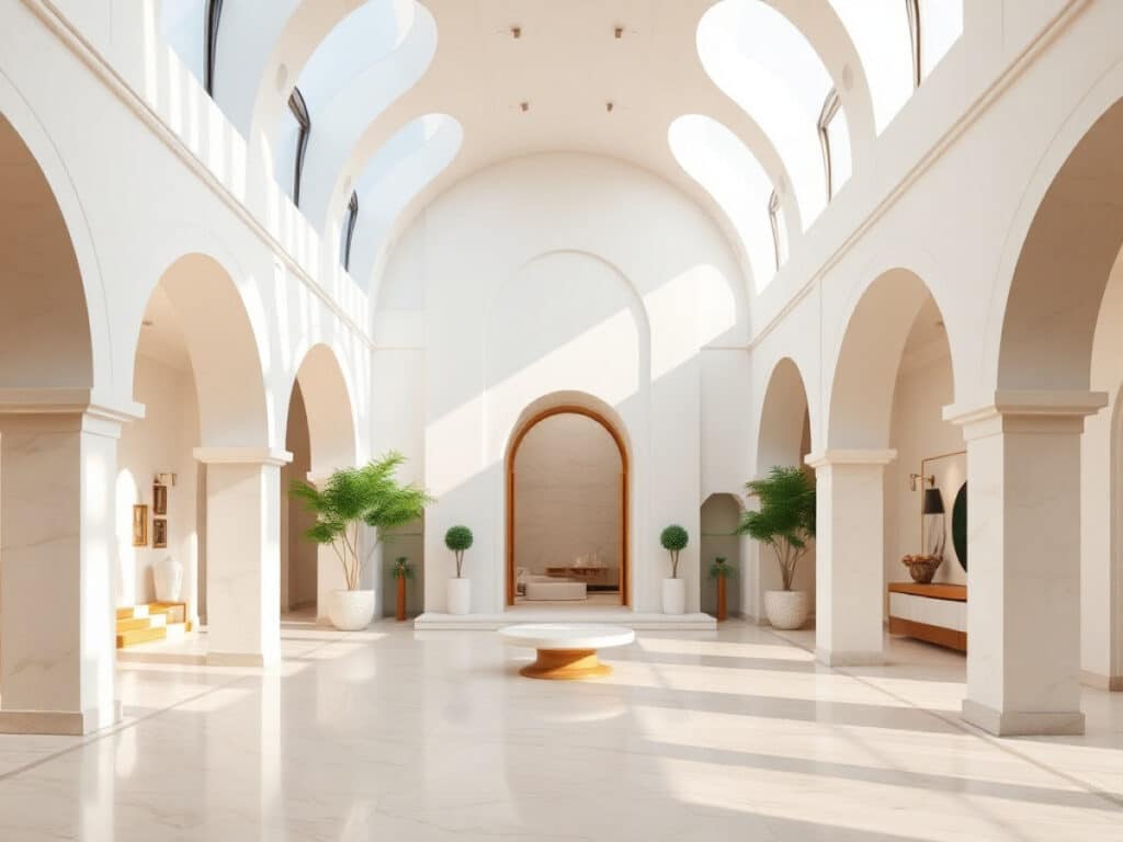 This Sculptural Dubai Home Turns Arches and Light Into Everyday Luxury