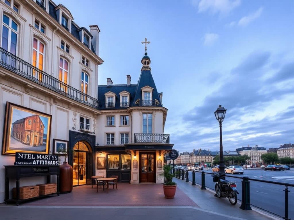Marty Hotel Bordeaux Doubles as a Rotating Gallery for Local Artists